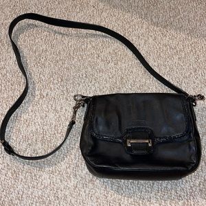 Womens black coach crossbody bag